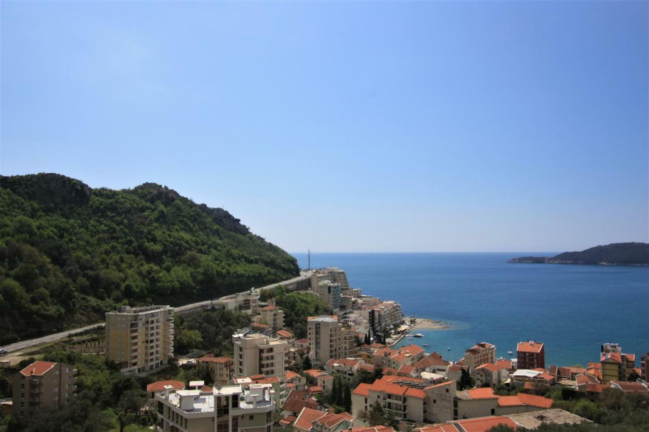 Amazing Sea View Apartment Zatvoren Budva Exterior foto